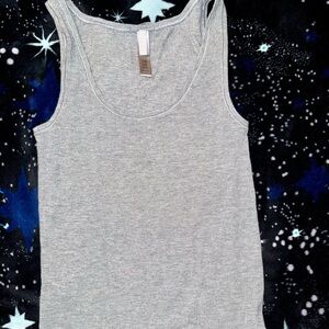 SKIMS Heather Gray Women's Tank Top Large